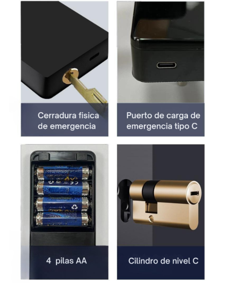 Imagen de Cerradura digital inteligente. Modelo LK-01