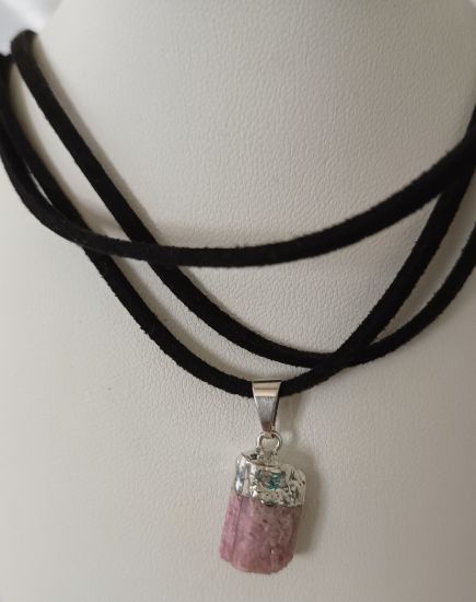 COLLAR TURMALINA ROSA