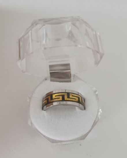 Imagen de anillos en acero quirurgico