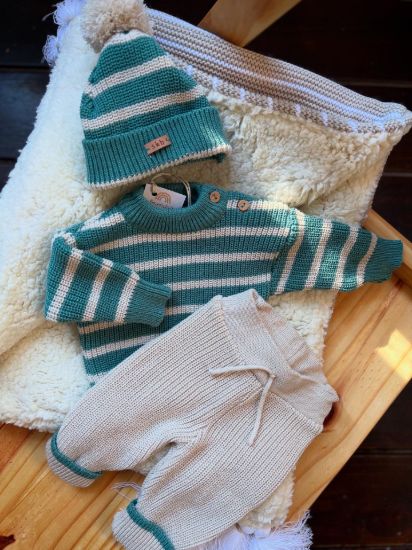 Imagen de Conjunto tejido verde