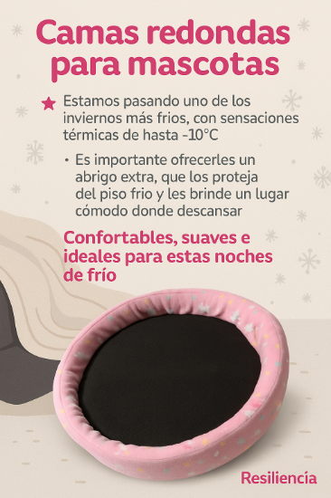 Imagen de Cama Redonda Para mascota 50CM