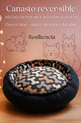 Imagen de Cama Reversible en Polar 70 cm