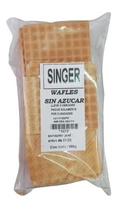 Imagen de Waffles sin azucar 100 gr