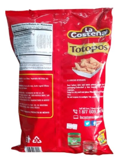 Imagen de Totopos la costeña 312 g
