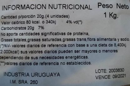 Imagen de Caramelos jengibre y limon  100 g