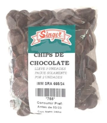 Imagen de Chips simil chocolate 250 g