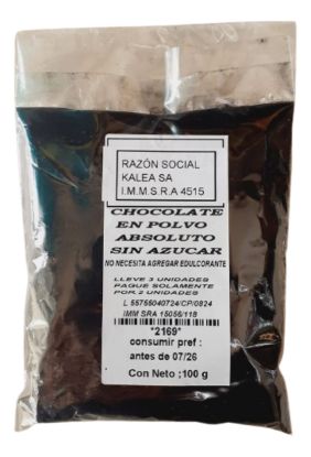 Imagen de Chocolate en polvo absoluto 100g
