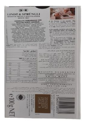 Mostrar detalles de Chocolate suizo 70 cacao lindt 100 g Imagen de Chocolate suizo 70 cacao lindt 100 g