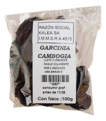 Mostrar detalles de Garcinia cambogia 100 g Imagen de Garcinia cambogia 100 g