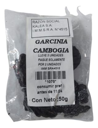 Mostrar detalles de Garcinia cambogia 50 g Imagen de Garcinia cambogia 50 g