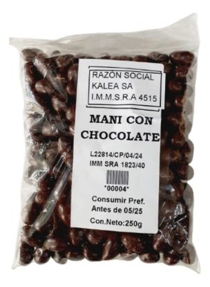 Mostrar detalles de Granos de cafe con chocolate 250 g Imagen de Granos de cafe con chocolate 250 g