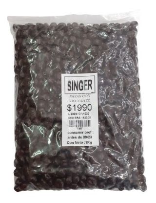 Imagen de Pasas con chocolate 1 kg