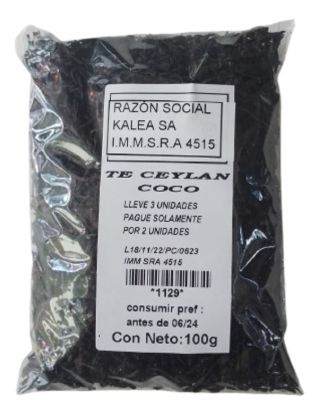 Imagen de Te ceylan con coco 100 g