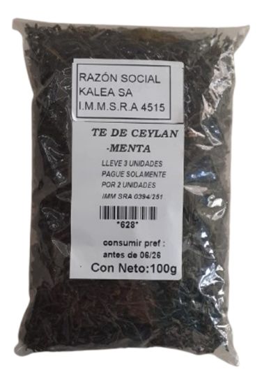 Imagen de Te ceylan con menta 100 g