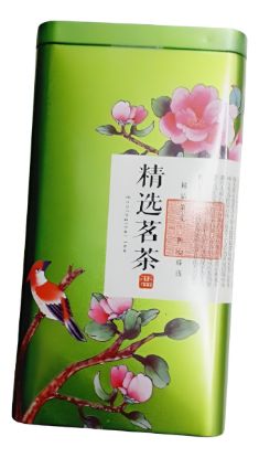 Imagen de Te chino en lata  rojo con rosas 150 g