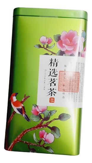 Imagen de Te chino en lata  rojo con rosas 150 g