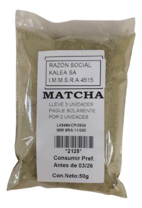 Imagen de Te verde matcha japonés ceremonial 50 g