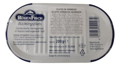 Imagen de Arenques ahumados alemanes 200 g