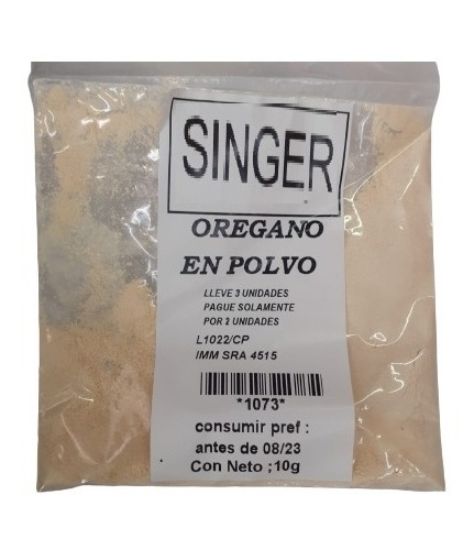 Imagen de Esencia de oregano en polvo 10 g