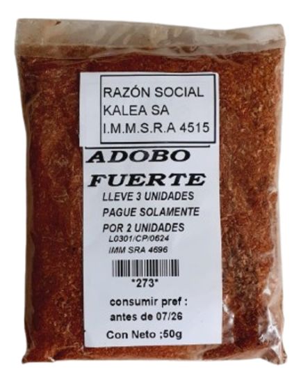 Imagen de Adobo fuerte hot 50 g