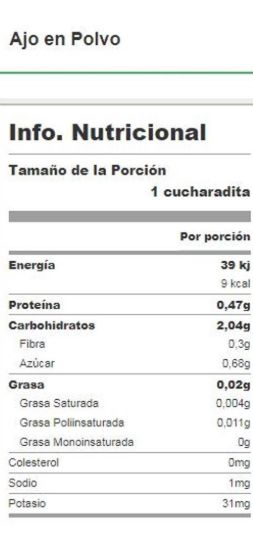 Imagen de Ajo en grano 50 g