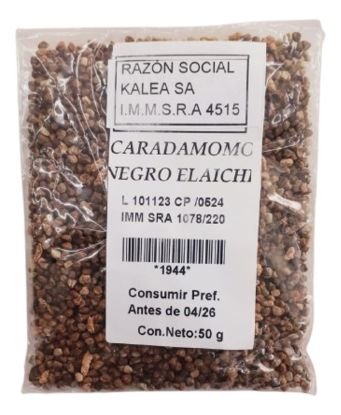 Imagen de Cardamomo elaichi negro pelado 50 g