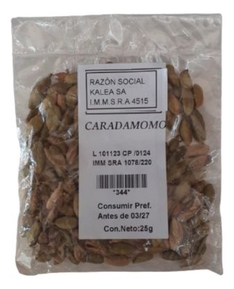 Imagen de Cardamomo en grano verde 25 g
