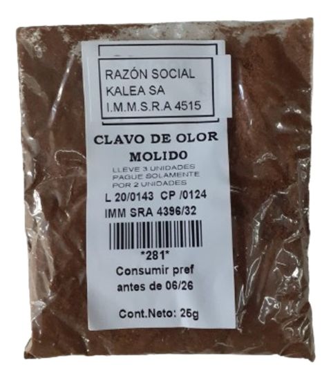 Imagen de Clavo de olor molido 25 gr