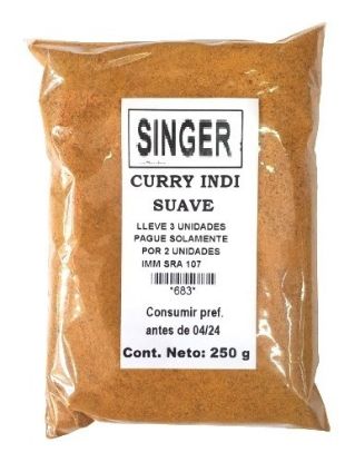 Imagen de Curry suave indi  250 gr