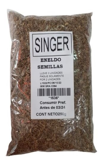 Imagen de Eneldo semillas 250 g