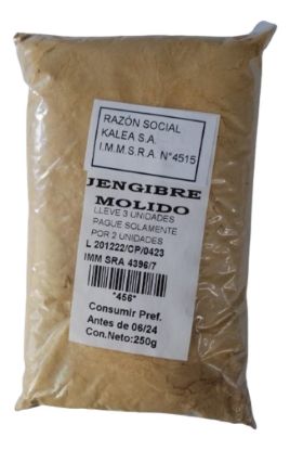 Imagen de Jengibre molido 250 gr