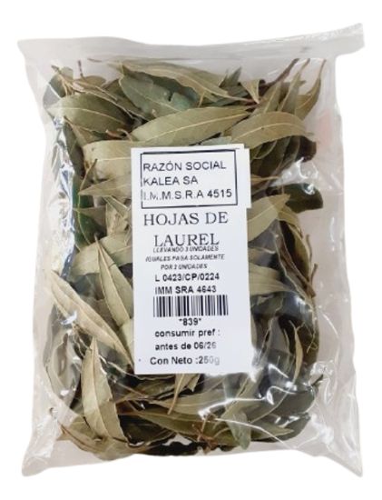 Imagen de Laurel  hojas 250g