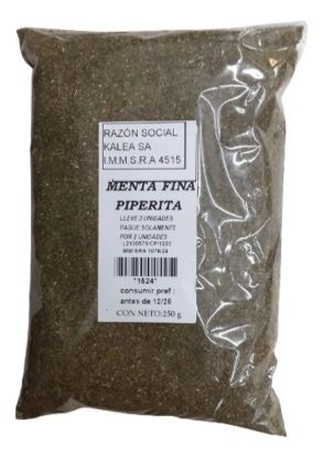 Imagen de Menta piperita  fina 250 g