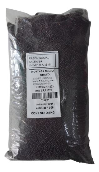 Imagen de Mostaza  negra en grano1 k