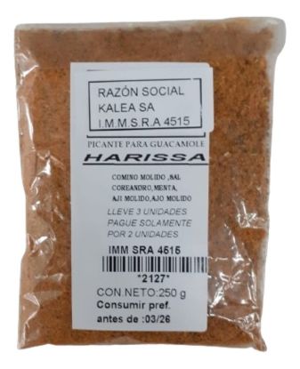 Imagen de Picante guacamole harissa 250 g