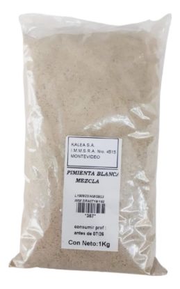Imagen de Pimienta blanca pura molida  1 kg