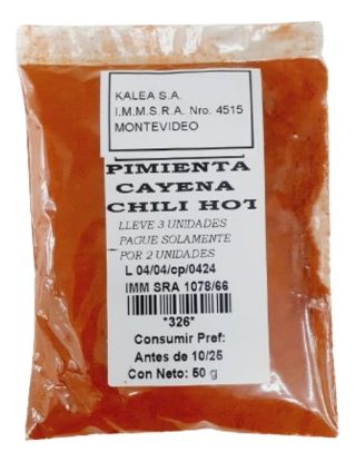 Imagen de Pimienta cayena hot 50 g