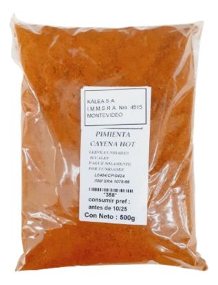 Imagen de Pimienta cayena hot 500 g