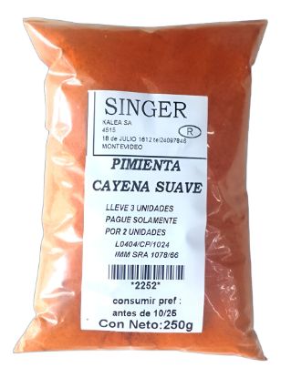 Imagen de Pimienta de cayena suave 250 g