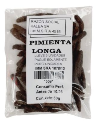 Imagen de Pimienta longa 50 gr