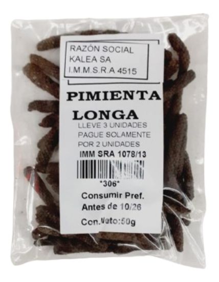Imagen de Pimienta longa 50 gr