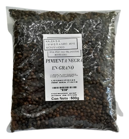 Imagen de Pimienta negra en grano  500 gr