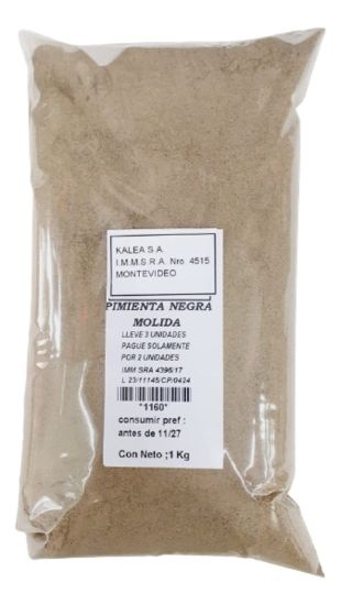Imagen de Pimienta negra molida 1 kg