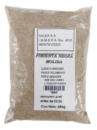 Imagen de Pimienta negra molida 250 g