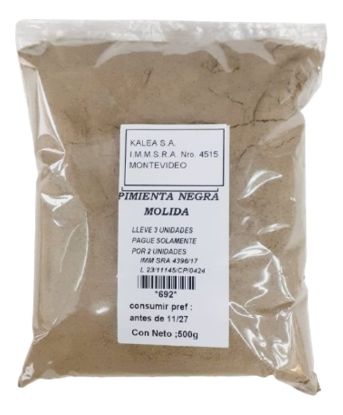 Imagen de Pimienta negra molida 500 g