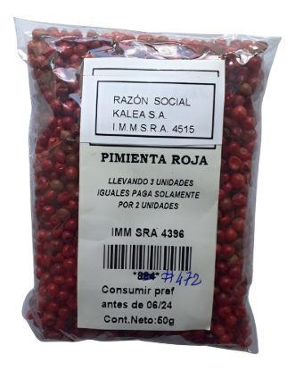 Imagen de Pimienta roja 50 gr