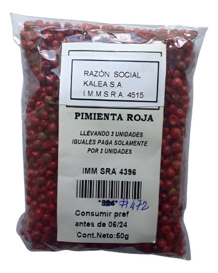 Imagen de Pimienta roja 50 gr