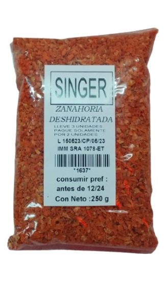 Imagen de Zanahoria deshidratada 250 g