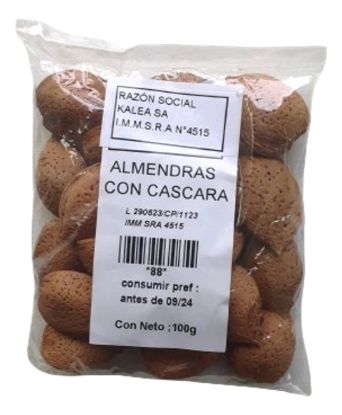 Imagen de Almendras con cascara 100 g