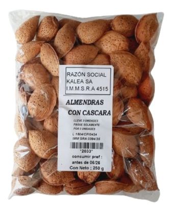 Imagen de Almendras con cascara 250 g